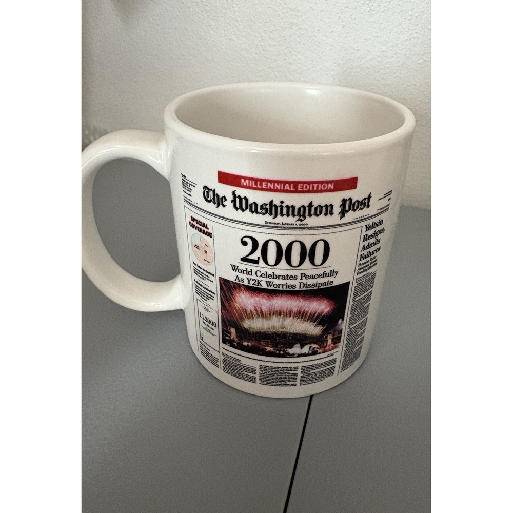 Silver Phoenix‎  Washington post y2k coffee mug collectors ceramic